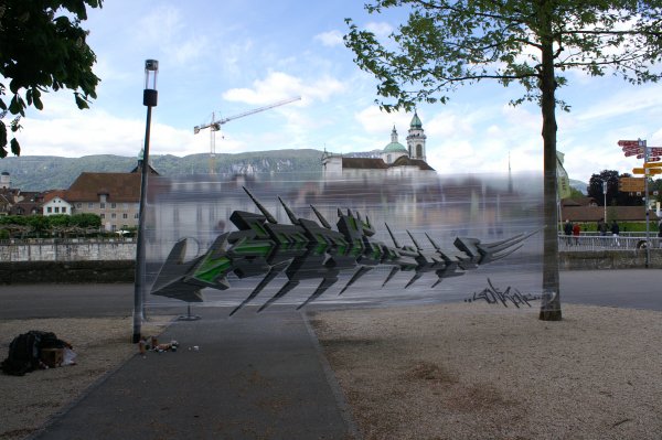 Platz da Foliengraffiti 2016 Solothurn